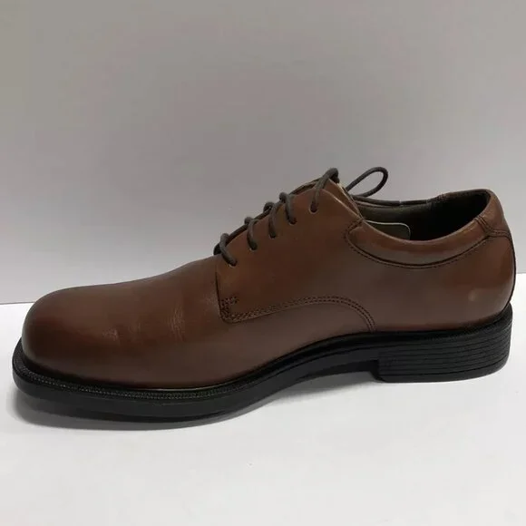 Rockport Shoes Rockport Mens Margin Oxford Brown Leather Size